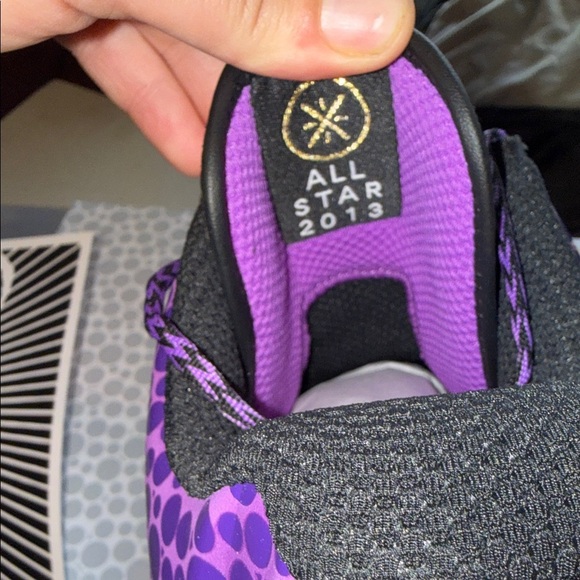 Li-Ling Way of Wade Limited Edition syn Sting Ray skin Purple all star Size 15 - Picture 10 of 16